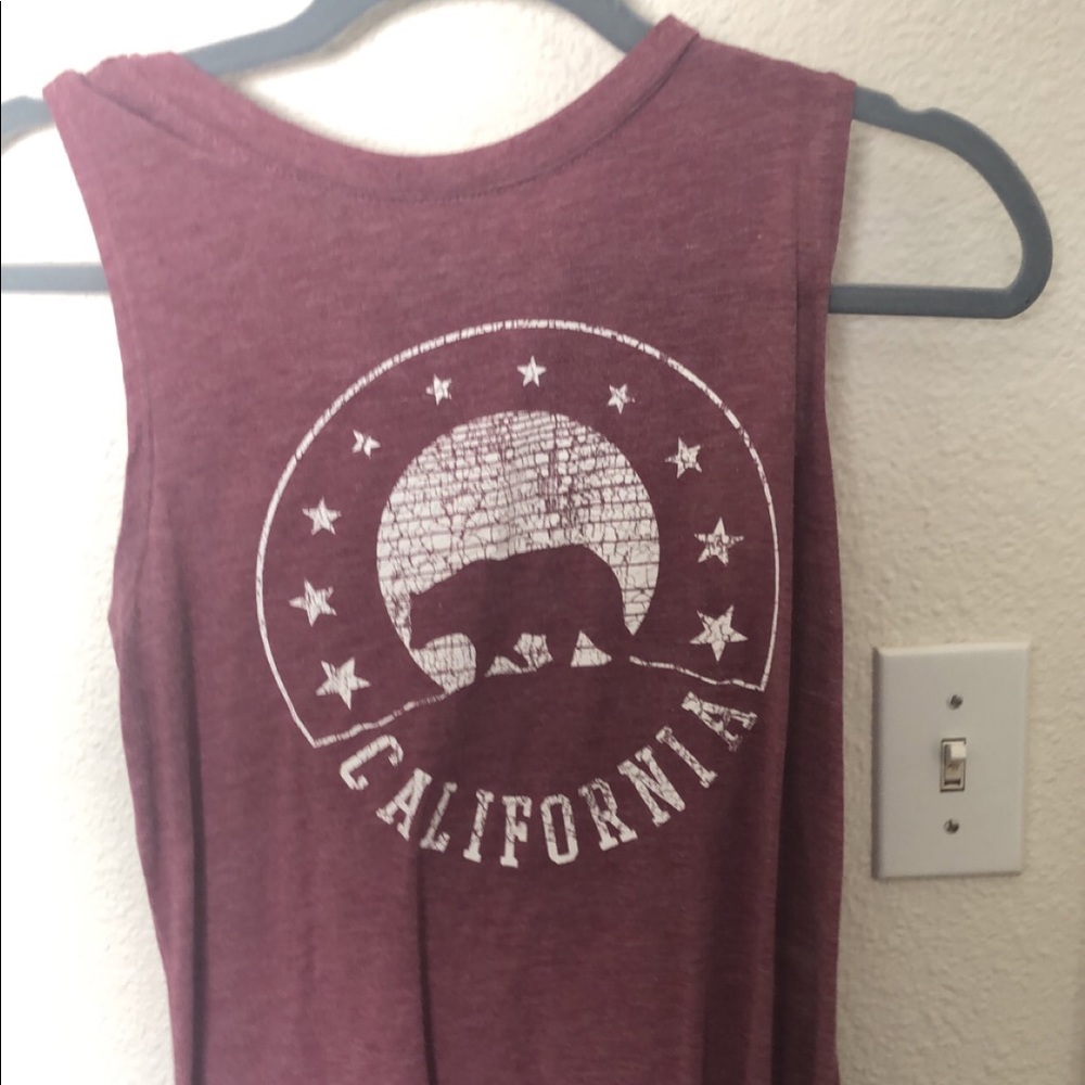 red muscle tank